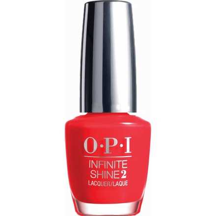 OPI, Infinite Shine Nail Lacquer, Unrepentantly Red, 15 мл