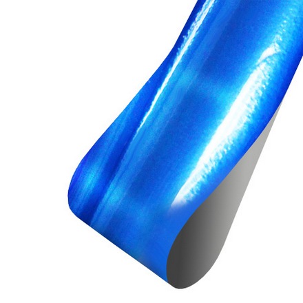 Patrisa nail, Фольга для дизайна (глянцевая синяя), 60 см