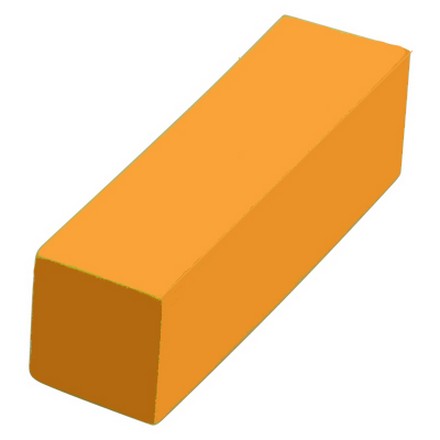 IRISK, Шлифовочный блок Б306-01, оранжевый