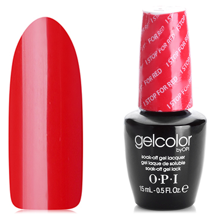 OPI GelColor, цвет I Stop for Red GCA74