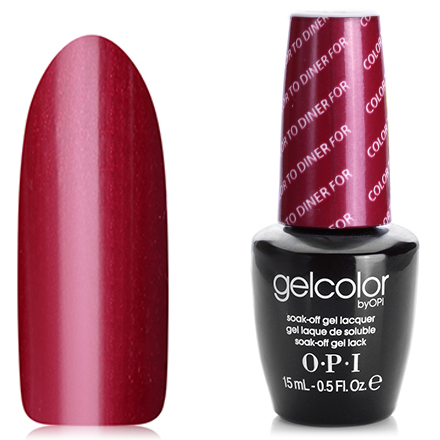 Гель-лак OPI GelColor, цвет Color To Diner For T25