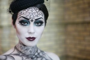 Готический макияж ведьмы